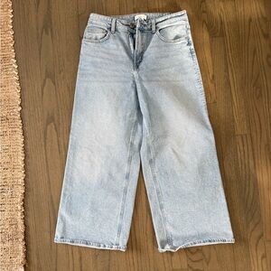 H&M Light Blue Flare & Wide Leg Jeans